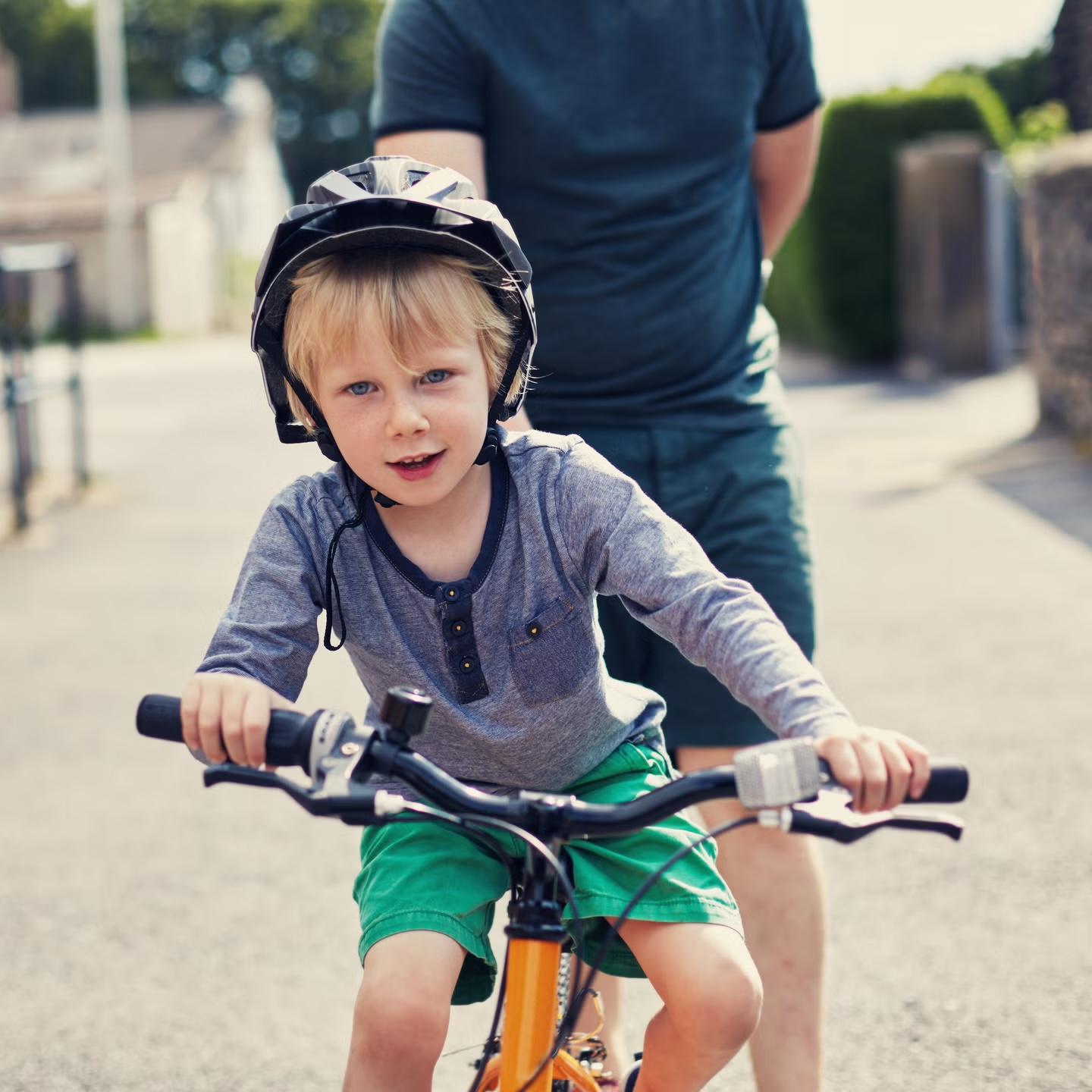Child learning about money and saving